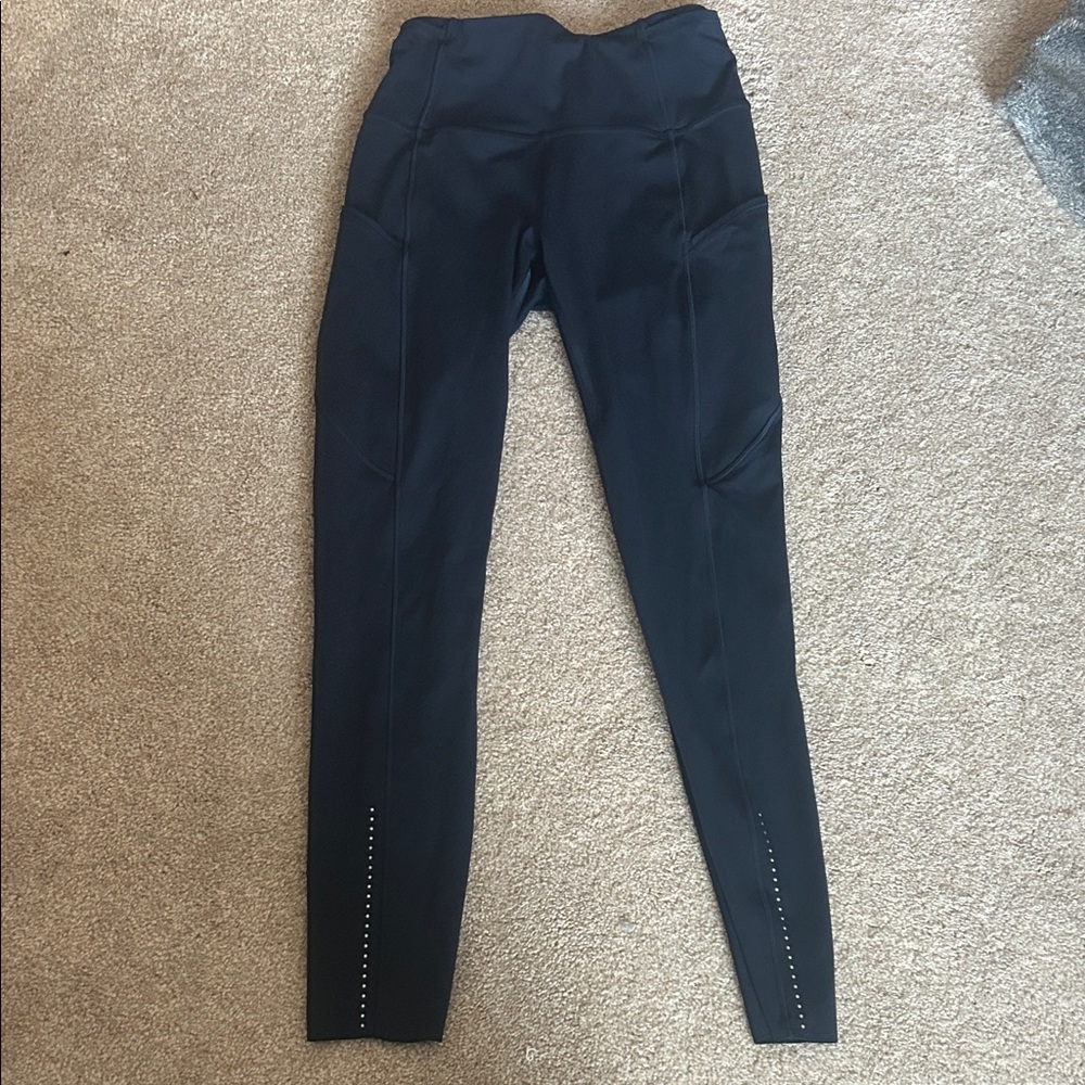 Lululemon Navy High-Waisted Leggings
